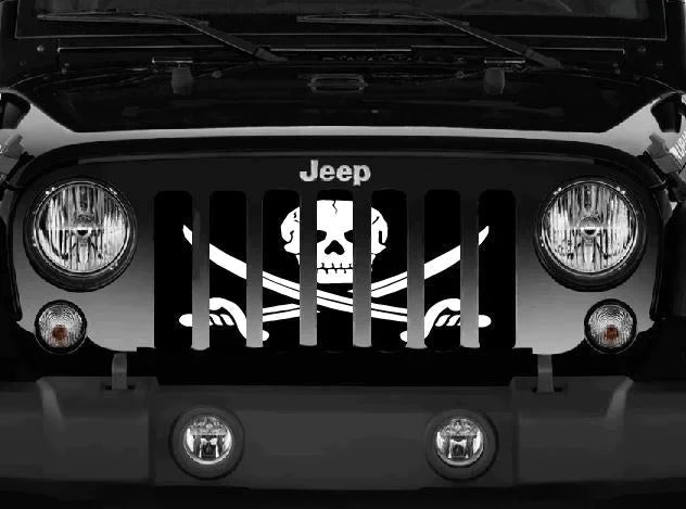 Platinum Pirate Shiver Me Timbers! Grille Inserts - Goats Trail