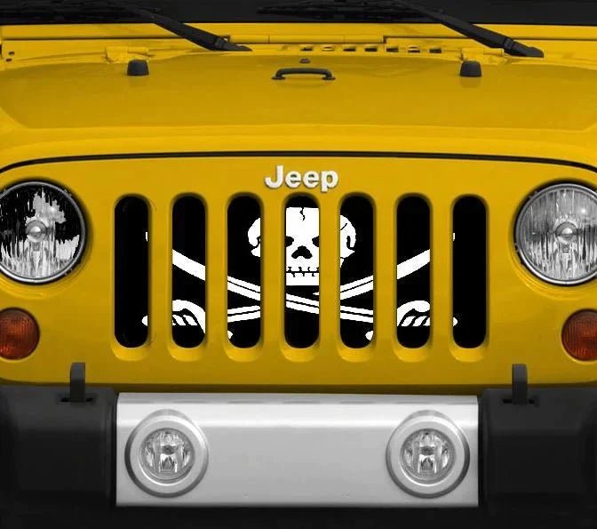 Platinum Pirate Shiver Me Timbers! Grille Inserts - Goats Trail