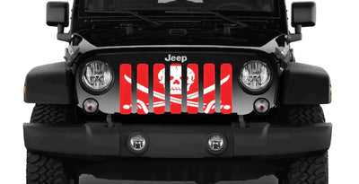 Platinum Shiver Me Timbers! Jeep Grille Inserts - Goats Trail