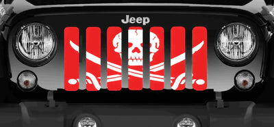 Platinum Shiver Me Timbers! Jeep Grille Inserts - Goats Trail