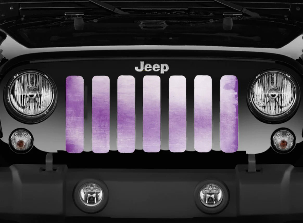 Purple Ombre Jeep Grille Insert - Goats Trail Off-Road Apparel Company