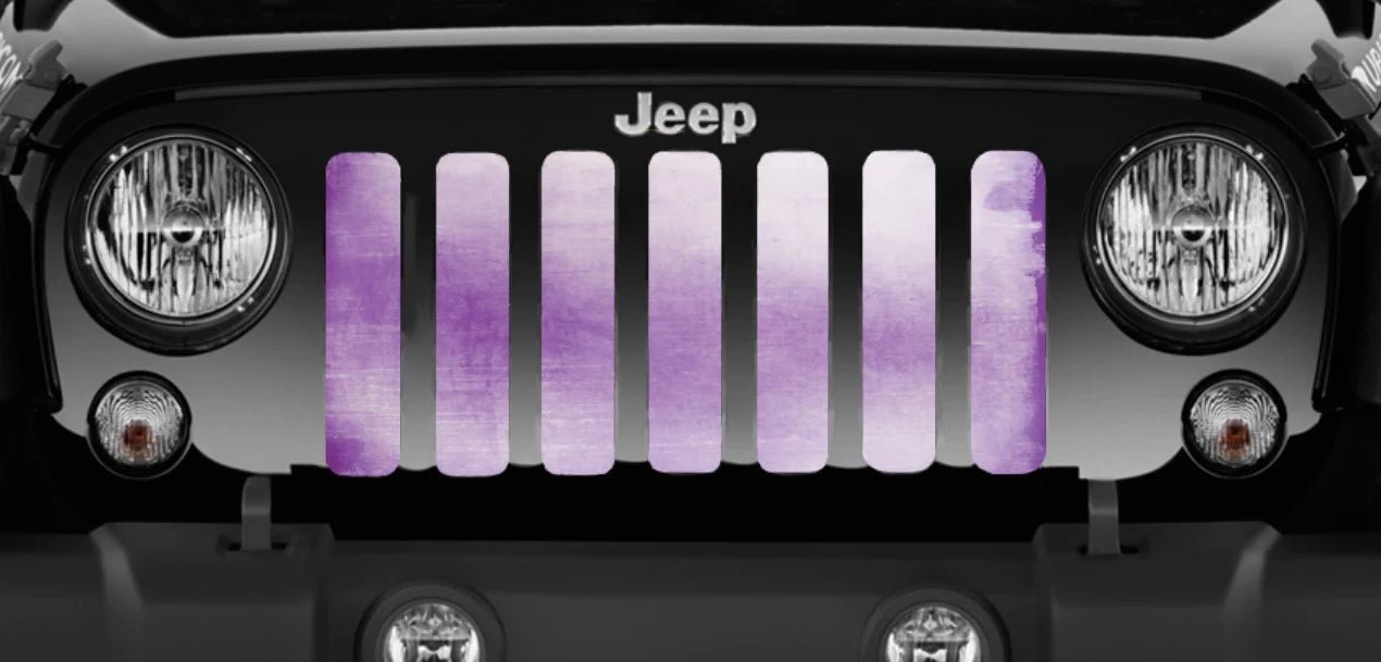 Purple Ombre Jeep Grille Insert - Goats Trail Off-Road Apparel Company