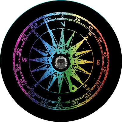 Rainbow Compass for Jeep, Bronco and RV - Goats Trail
