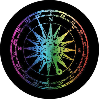 Rainbow Compass for Jeep, Bronco and RV - Goats Trail