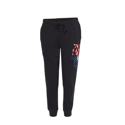 Red, White and Blue Patriotic 4 x 4 Sweatpants - Goats Trail Off-Road Apparel Company