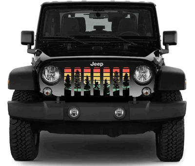 Retro Bigfoot Hide and Seek Champion Grille Insert Jeep Grille Insert