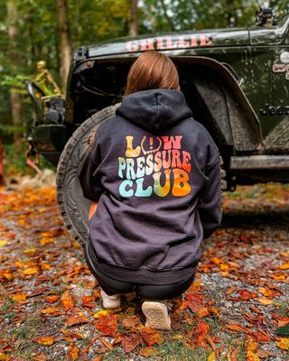 Retro Low Pressure Club Hoodie - Goats Trail
