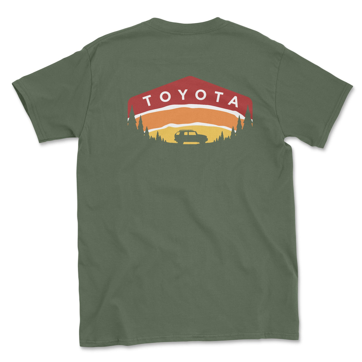 Retro Toyota Offroad T-shirt - Goats Trail Off-Road Apparel Company