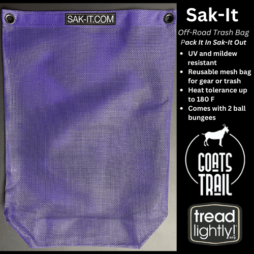 Sak - It Off Road Trash Bag - Goats Trail