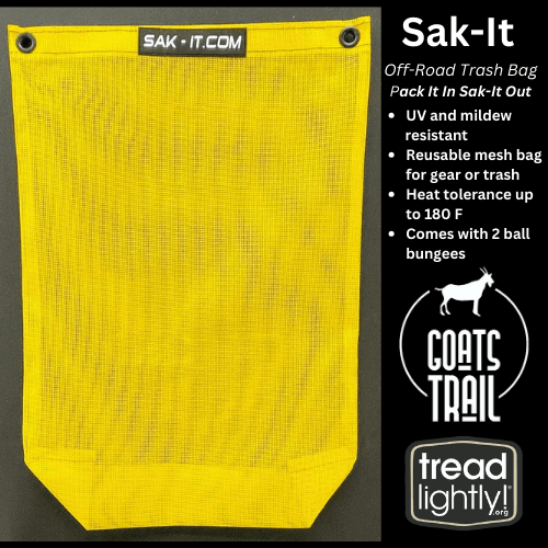 Sak - It Off Road Trash Bag - Goats Trail