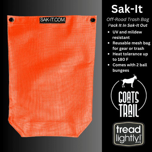 Sak - It Off Road Trash Bag - Goats Trail