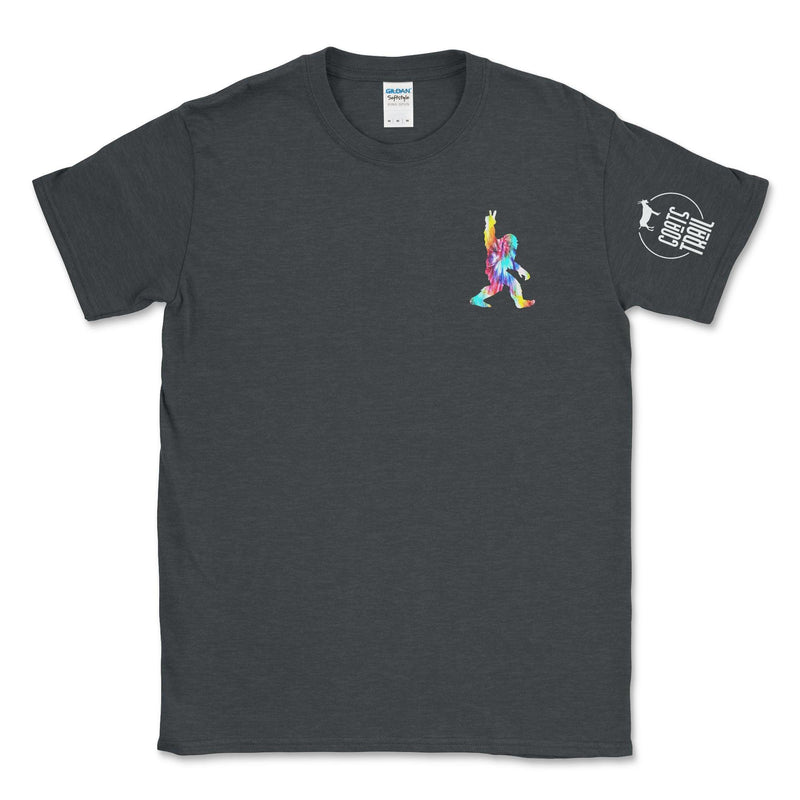 Sasquatch Legendary T-shirt: Tie - Dye Edition - Goats Trail