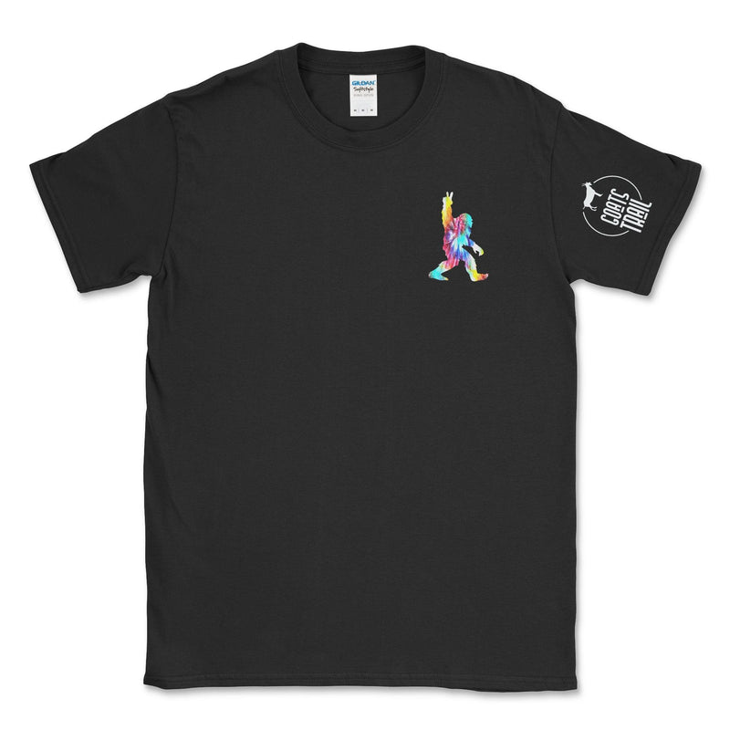 Sasquatch Legendary T-shirt: Tie - Dye Edition - Goats Trail