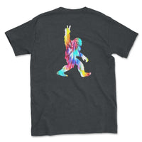 Sasquatch Legendary T-shirt: Tie - Dye Edition - Goats Trail
