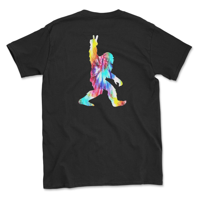 Sasquatch Legendary T-shirt: Tie - Dye Edition - Goats Trail