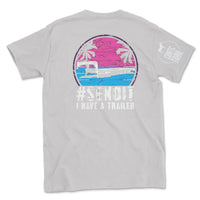 SEND IT I Have a Trailer Retro Shirt - Goats Trail