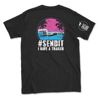 SEND IT I Have a Trailer Retro Shirt - Goats Trail