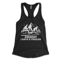 SENDIT I Have A Trailer Racerback Tank Top - Goats Trail