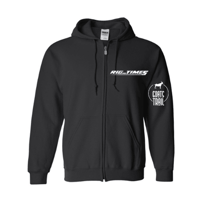#SENDIT I Have A Trailer Zip-Up Hoodie - Goats Trail Goats Trail Off-Road Apparel Company