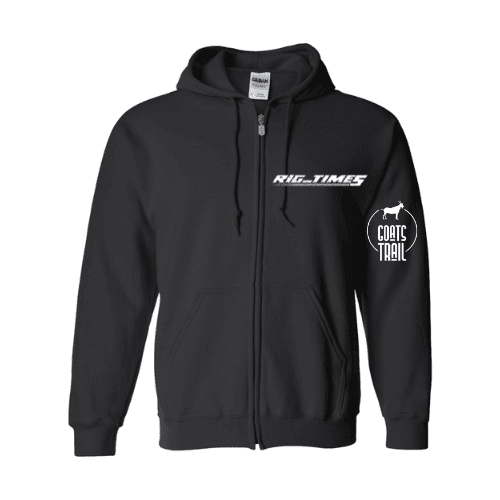 SENDIT I Have A Trailer Zip - Up Retro Hoodie - Goats Trail