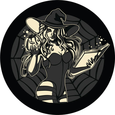 Sexy Witch Spare Tire Cover - Goats Trail