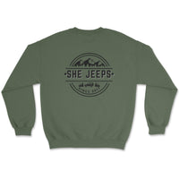 She Jeeps Since 2017 Crewneck - Goats Trail