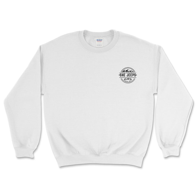 She Jeeps Since 2017 Crewneck - Goats Trail