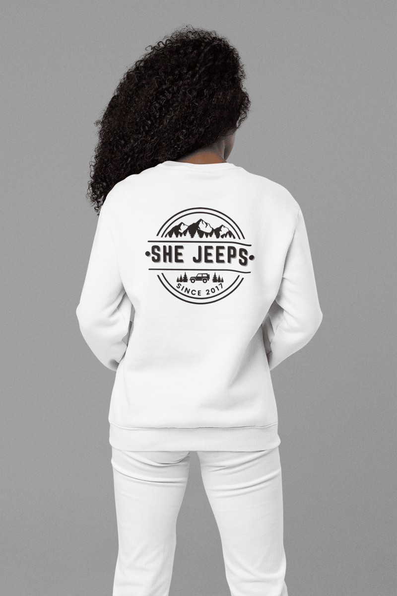 She Jeeps Since 2017 Crewneck - Goats Trail