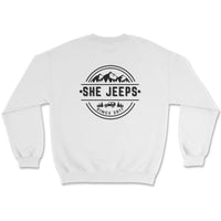 She Jeeps Since 2017 Crewneck - Goats Trail