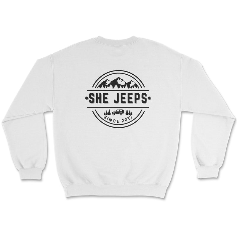 She Jeeps Since 2017 Crewneck - Goats Trail