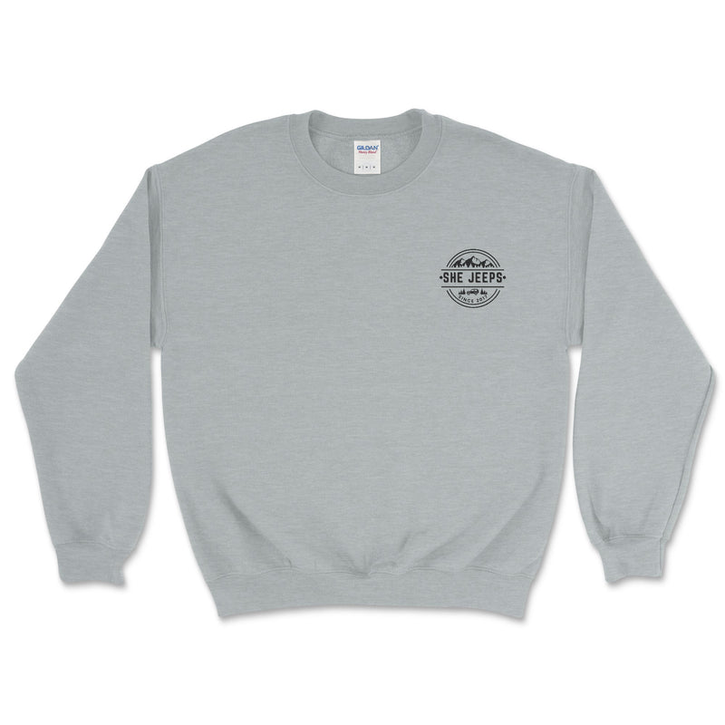 She Jeeps Since 2017 Crewneck - Goats Trail