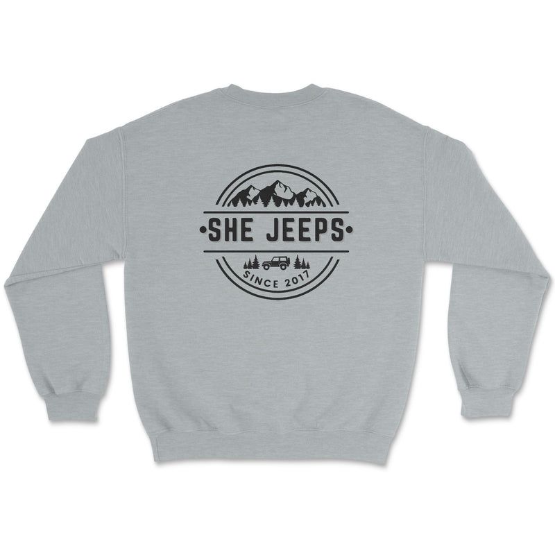 She Jeeps Since 2017 Crewneck - Goats Trail