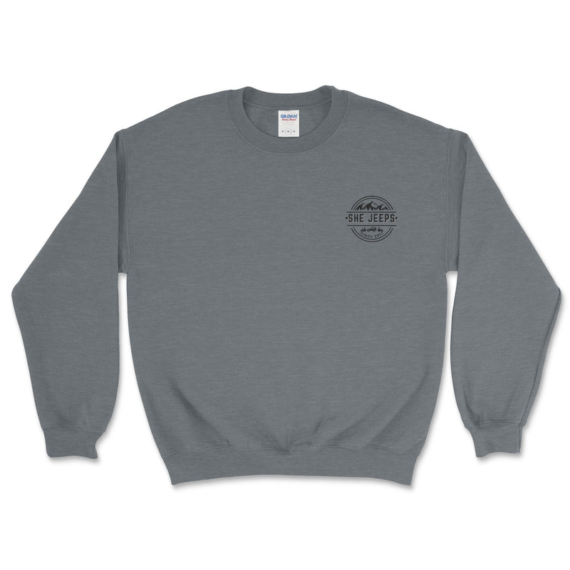 She Jeeps Since 2017 Crewneck - Goats Trail