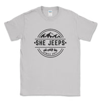 She Jeeps Unisex Tee - Goats Trail