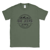 She Jeeps Unisex Tee - Goats Trail