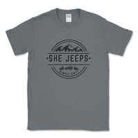 She Jeeps Unisex Tee - Goats Trail