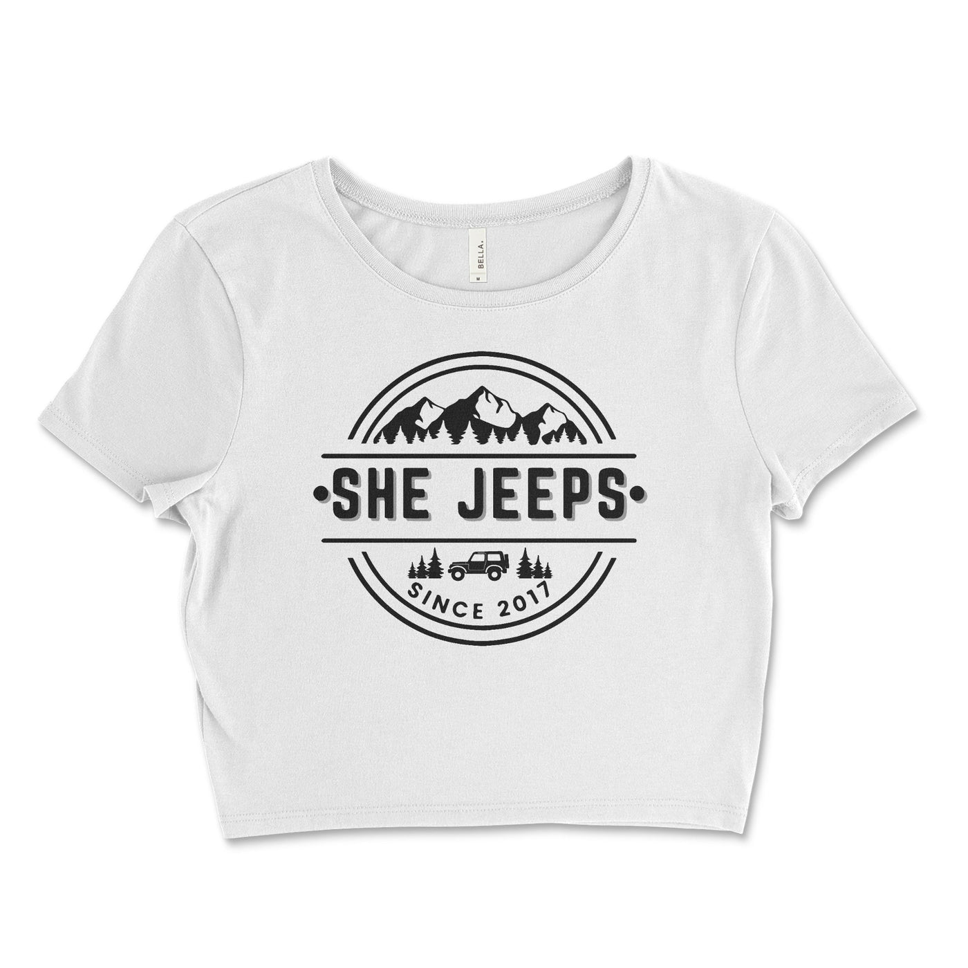 She Jeeps Women's Crop Top - Goats Trail
