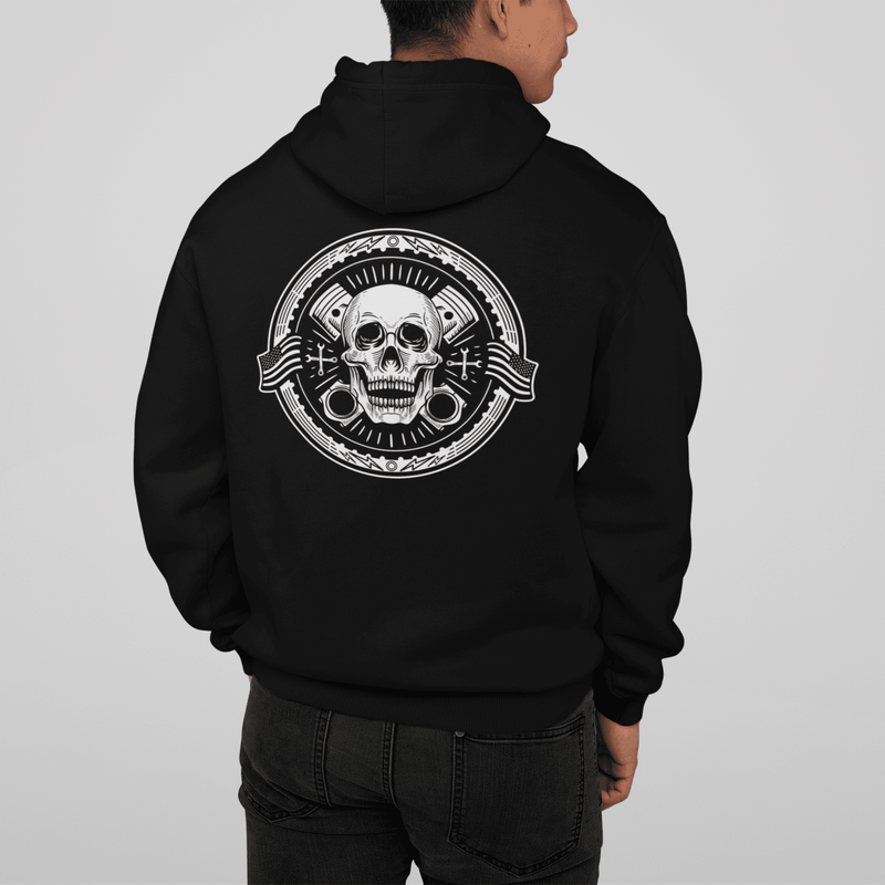 Skeleton Mechanic Hoodie - Goats Trail