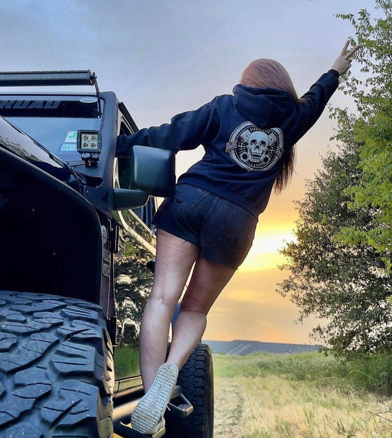 Skeleton Mechanic Hoodie - Goats Trail