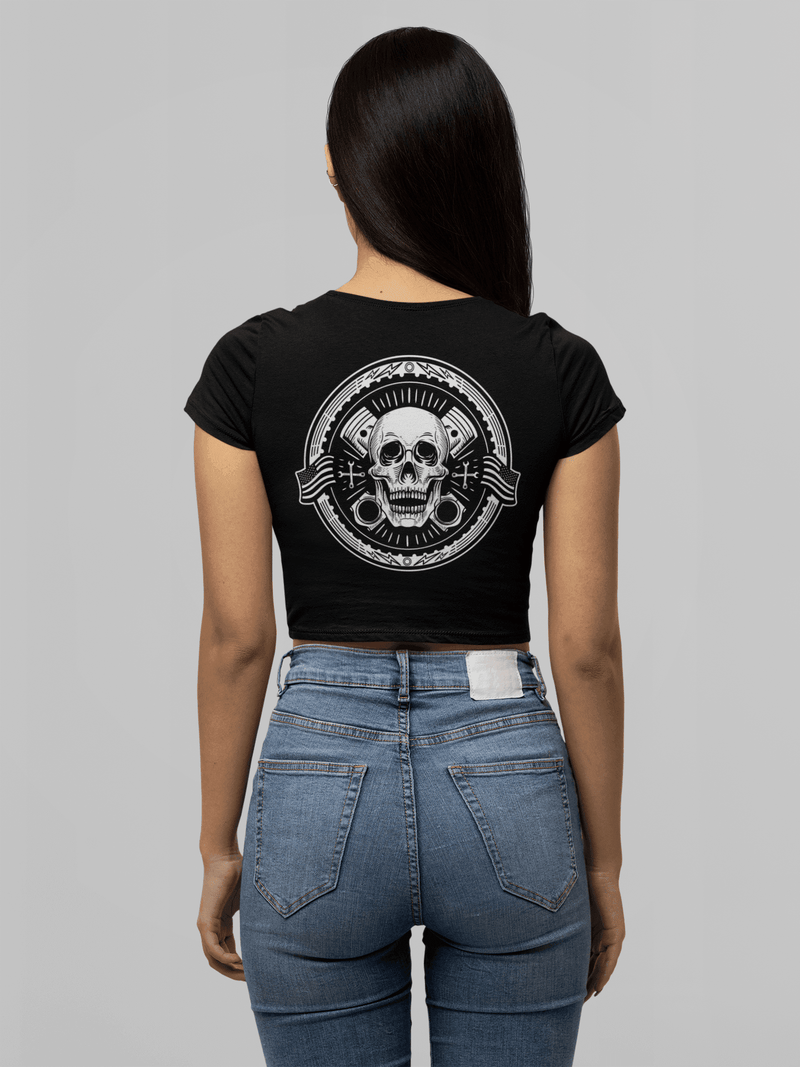 Skull Crop Top - Goats Trail