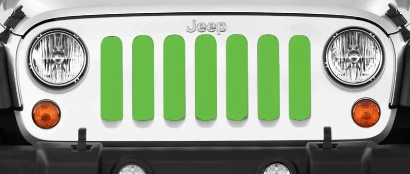 Solid Color Grille Insert: Red, Green, Pink, Purple, Blue and more... - Goats Trail