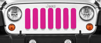 Solid Color Grille Insert: Red, Green, Pink, Purple, Blue and more... - Goats Trail