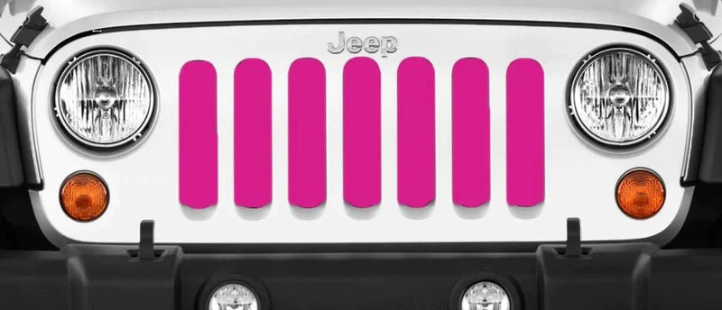 Solid Color Grille Insert: Red, Green, Pink, Purple, Blue and more... - Goats Trail