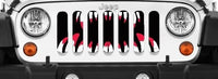 Spooky Monster Grille Insert - Fearsome Monster Design - Goats Trail