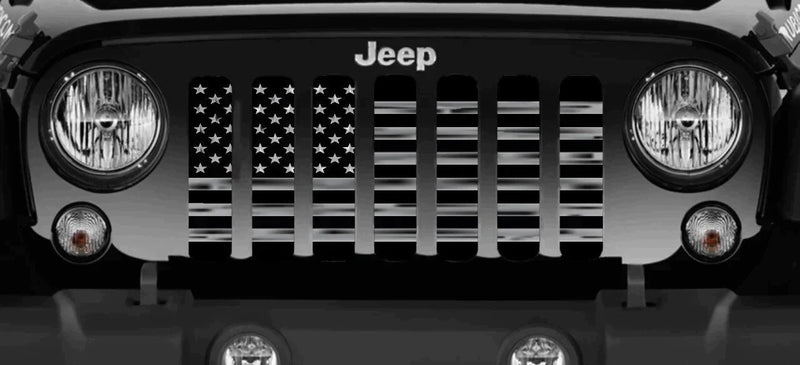 Stealth American Flag Grille Insert - Goats Trail