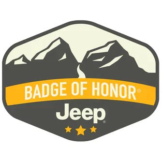 Sticker-Jeep Badge of Honor - Goats Trail