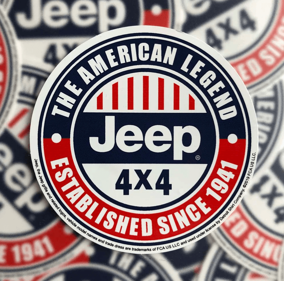 Sticker-Jeep Since 1941 - Goats Trail