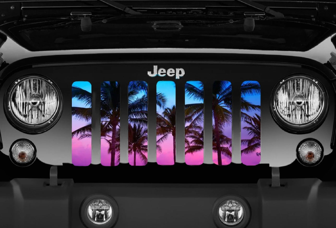Sunrise Sunset Repeat Jeep Grille Insert - Goats Trail Off-Road Apparel Company