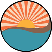 Sunrise, Sunset, Repeat Spare Tire Cover - Goats Trail