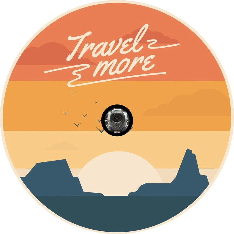 Travel More Spare Tire Cover - Goats Trail